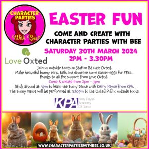 Easter Bunny Fun @ Boots, Oxted | England | United Kingdom