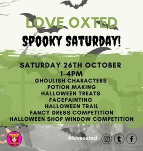 Spooky Saturday - 26th October @ Oxted town centre